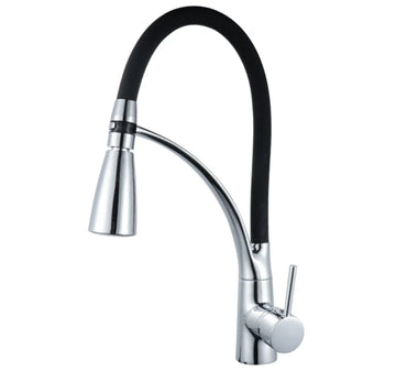 Factory Price Brass Pull Out Led Light Sink Faucet Modern Kitchen Faucet