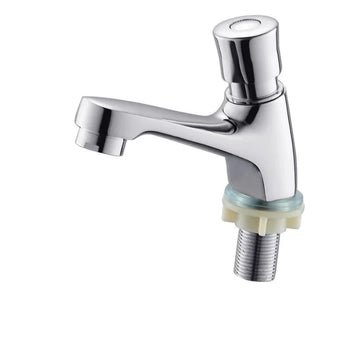 Time-delay Copper Basin Mixer Faucet for Hotel Bathroom Mixer Tap