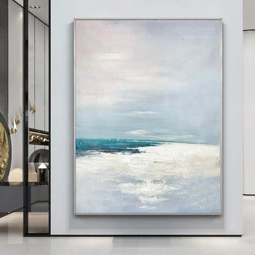 Hand Painted Modern Wall Decoration Seascape Paintings Landscape Painting Art on Canvas Other Wall Art for Living Room