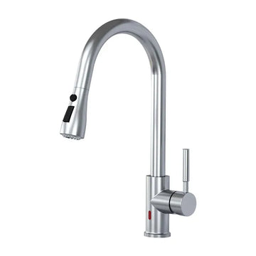 Factory Wholesale Pull Down Touchless Touch Sensor Kitchen Faucet