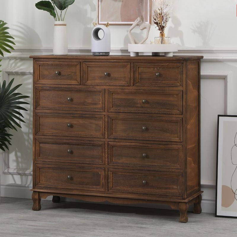 Solid wood dining side cabinet locker living room modern simple tea table against the wall side cabinet storage cabinet household