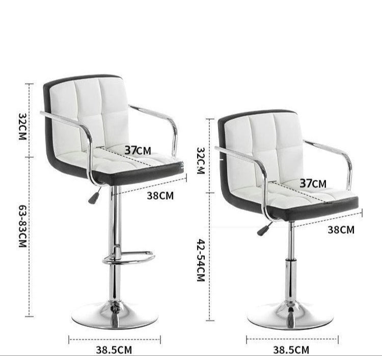 Bar chair household lift rotating high chair simple modern high stool bar stool light luxury back chair