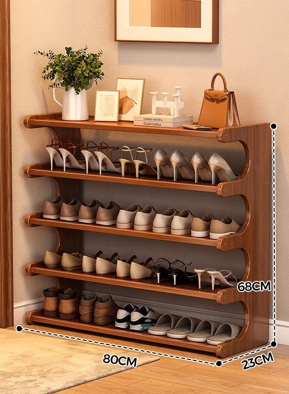 Simple shoe rack, indoor dustproof and e****mical dormitory at the entrance of the home, multi-layer shoe rack, dustproof storage artifact, shoe cabinet