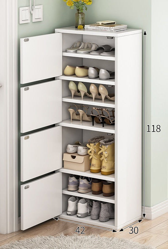 Simple and modern small apartment entry door shoe cabinet entrance cabinet large capacity shoe cabinet household e****mical storage shoes