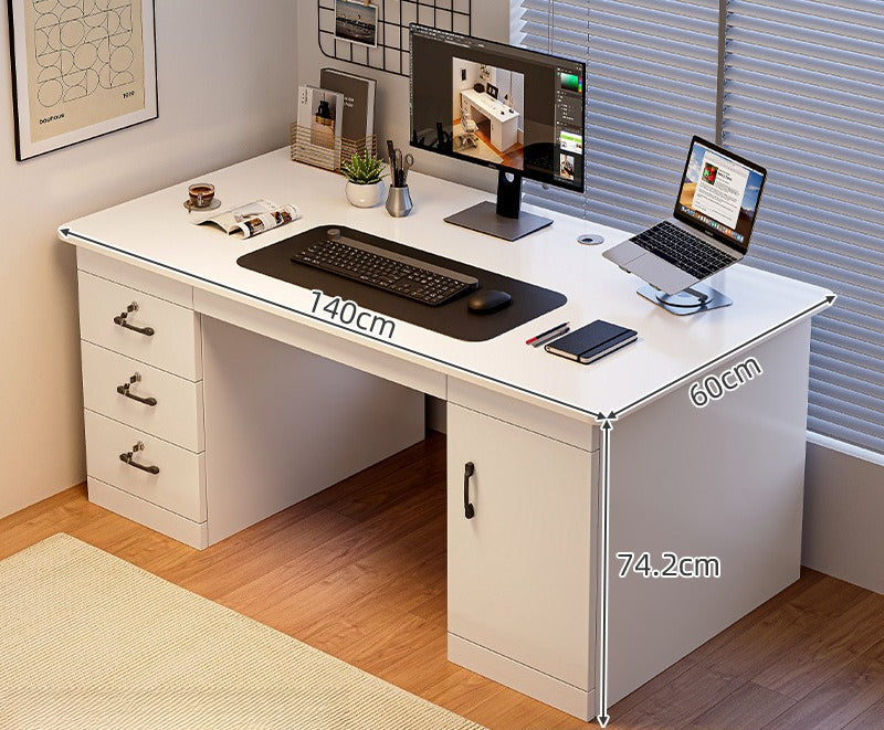 Computer desk Desktop bedroom Home desk with drawers Office desk Simple modern desk Workbench