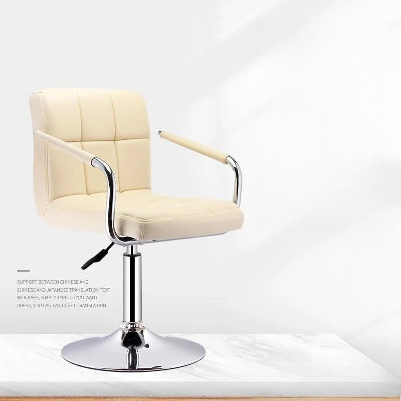 Bar chair household lift rotating high chair simple modern high stool bar stool light luxury back chair