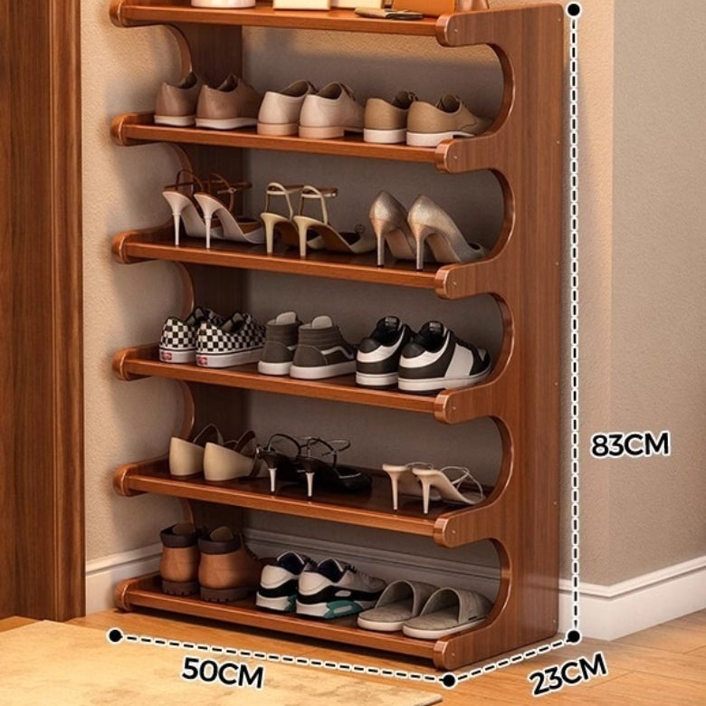 Simple shoe rack, indoor dustproof and e****mical dormitory at the entrance of the home, multi-layer shoe rack, dustproof storage artifact, shoe cabinet