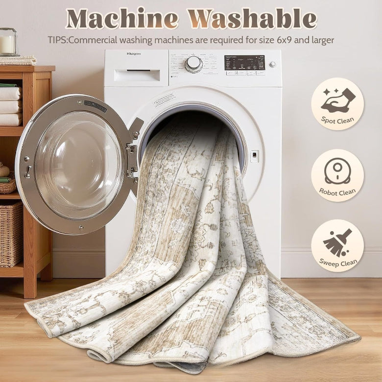 Cross-border non-slip living room carpet floor mat dirt-resistant and easy to take care of American bedroom sofa coffee table blanket bedside short cashmere blanket