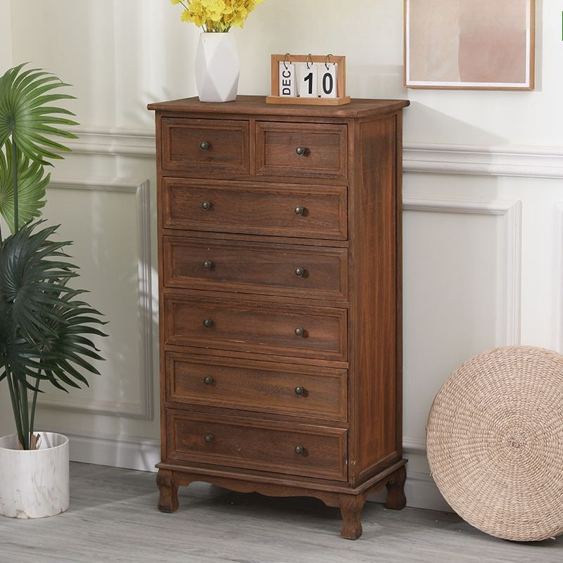 Solid wood dining side cabinet locker living room modern simple tea table against the wall side cabinet storage cabinet household