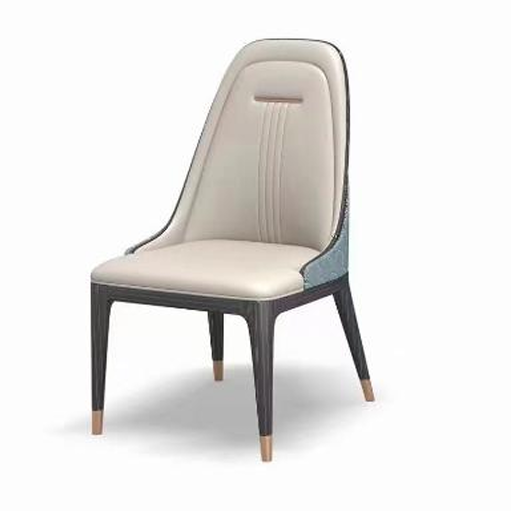 Curvilinear Metal-Wood Armchair: Brushed Steel & Walnut Accent