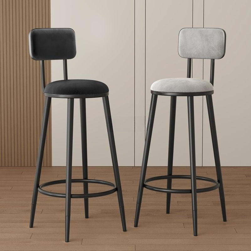 Home Bar Modern Stool Simple Tall Bar Nordic Wine Bar Chair Chair Gold Light Luxury Height Wrought Iron Back Chair