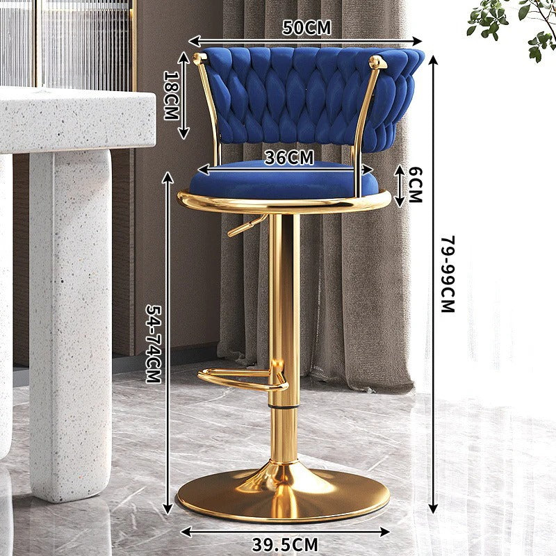 Bar chair lift chair bar front desk stool household high bar stool checkout page bar chair high stool backrest round stool