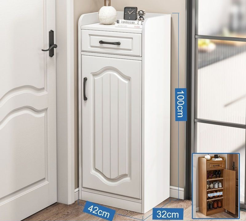 Simple and modern small apartment entry door shoe cabinet entrance cabinet large capacity shoe cabinet household e****mical storage shoes