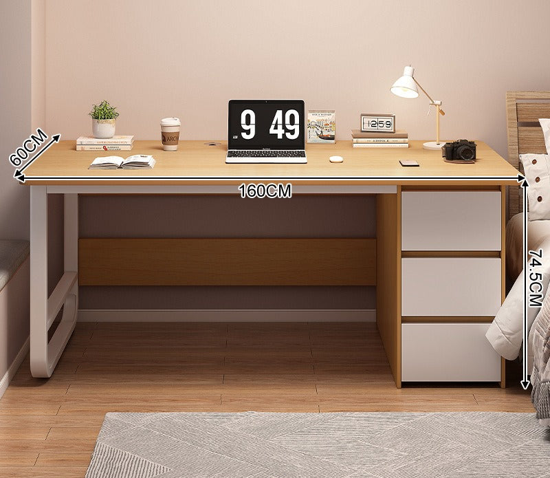 Computer desk Bedroom Home student writing desk Adult desk Simple modern rectangular table Workbench