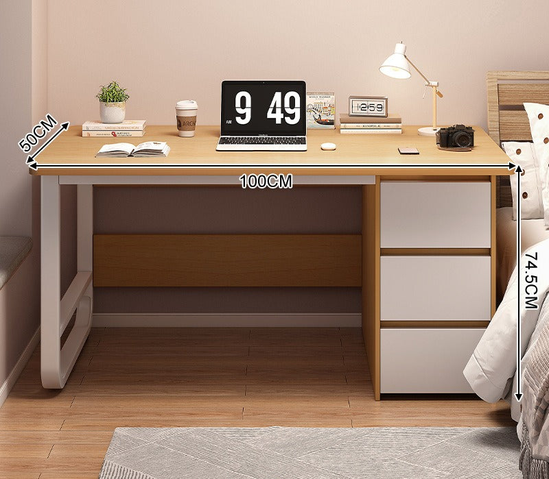 Computer desk Bedroom Home student writing desk Adult desk Simple modern rectangular table Workbench