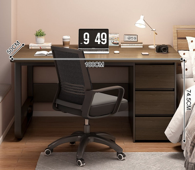 Computer desk Bedroom Home student writing desk Adult desk Simple modern rectangular table Workbench