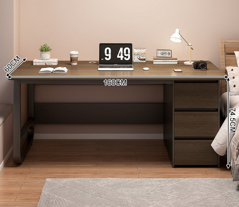 Computer desk Bedroom Home student writing desk Adult desk Simple modern rectangular table Workbench
