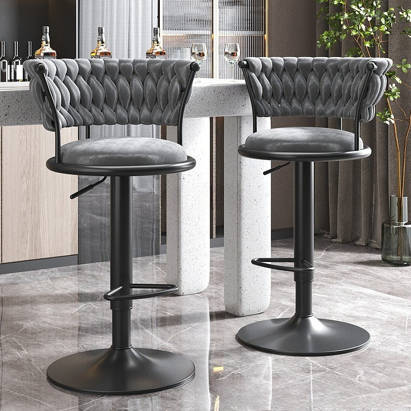 Bar chair lift chair bar front desk stool household high bar stool checkout page bar chair high stool backrest round stool