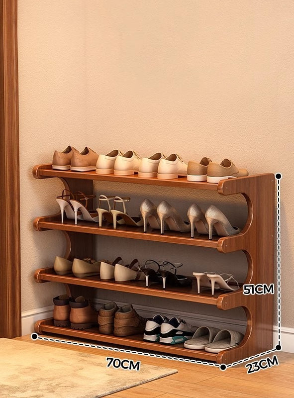 Simple shoe rack, indoor dustproof and e****mical dormitory at the entrance of the home, multi-layer shoe rack, dustproof storage artifact, shoe cabinet