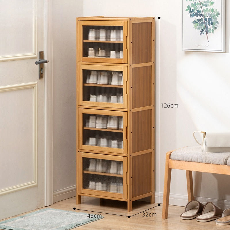 Shoe cabinet high vertical entry cabinet integrated entrance cabinet shoe rack multi-layer door entry shoe rack at the door dust-proof
