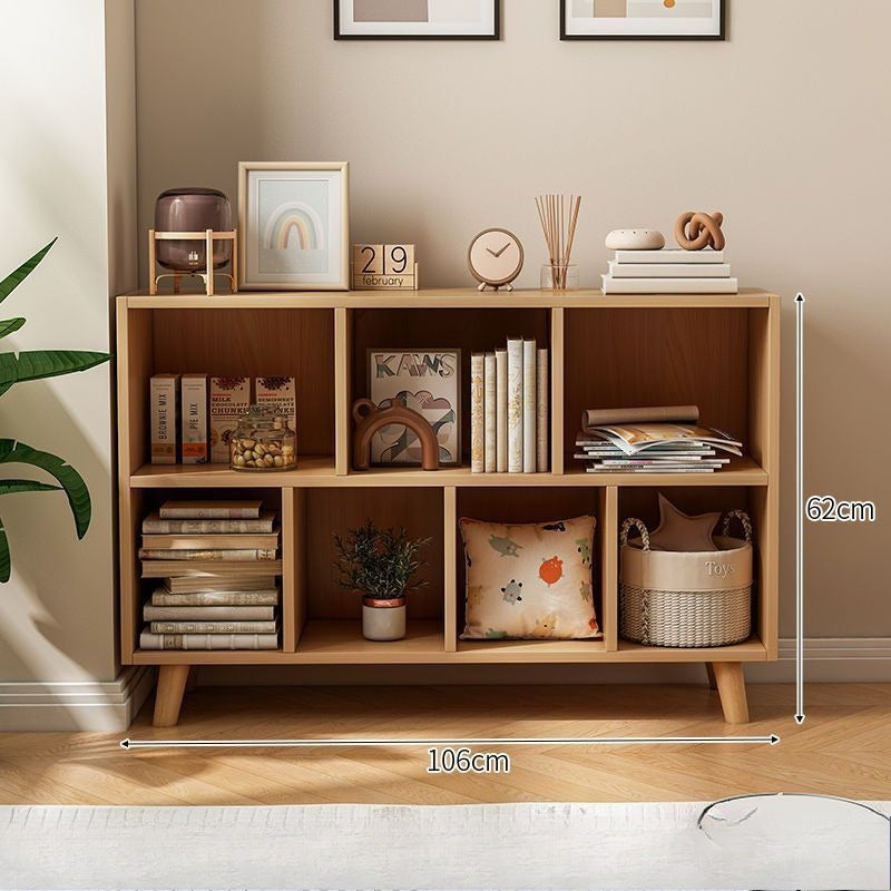 Simple Bookshelf Floor-to-ceiling Household Simple Shelf Locker Simple Modern Student Bookshelf Bookshelf Office Cabinet
