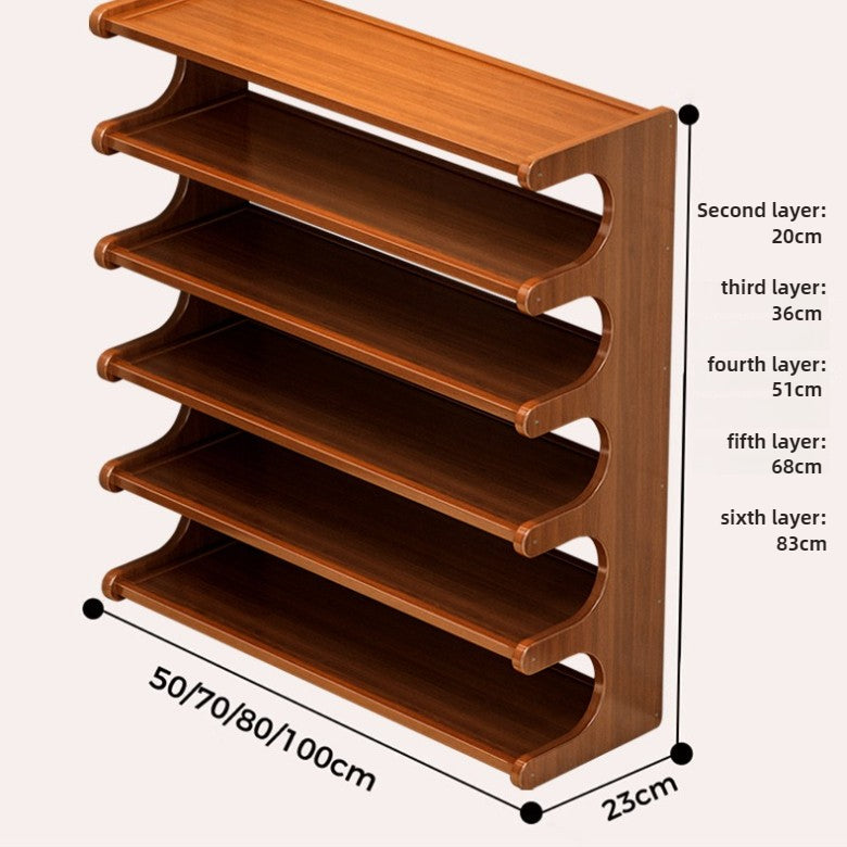Simple shoe rack, indoor dustproof and e****mical dormitory at the entrance of the home, multi-layer shoe rack, dustproof storage artifact, shoe cabinet