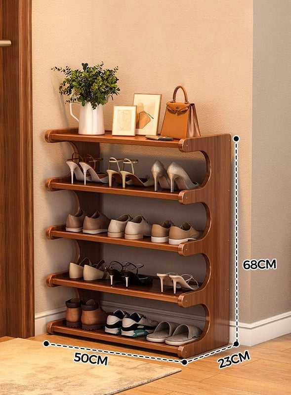 Simple shoe rack, indoor dustproof and e****mical dormitory at the entrance of the home, multi-layer shoe rack, dustproof storage artifact, shoe cabinet