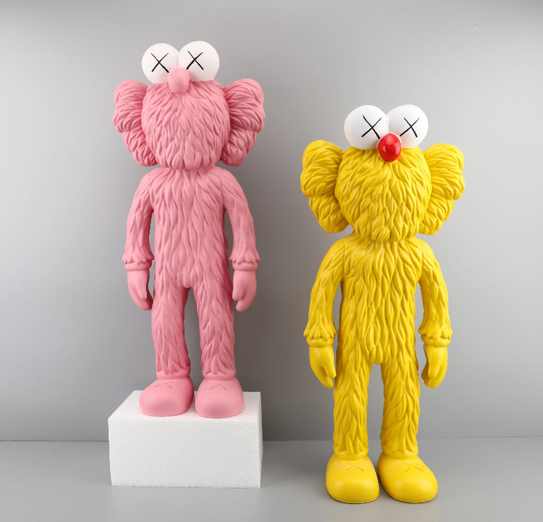 Haoke Chuangyi Modern Simple Cartoon Sesame Street Large Doll Ornament Living Room TV Cabinet Next to Sofa Model Room