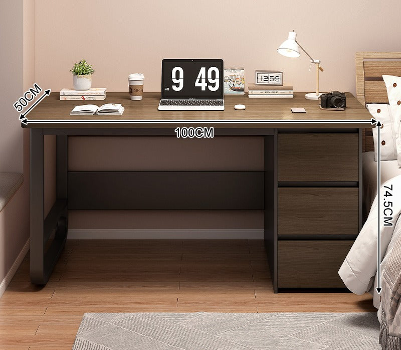 Computer desk Bedroom Home student writing desk Adult desk Simple modern rectangular table Workbench