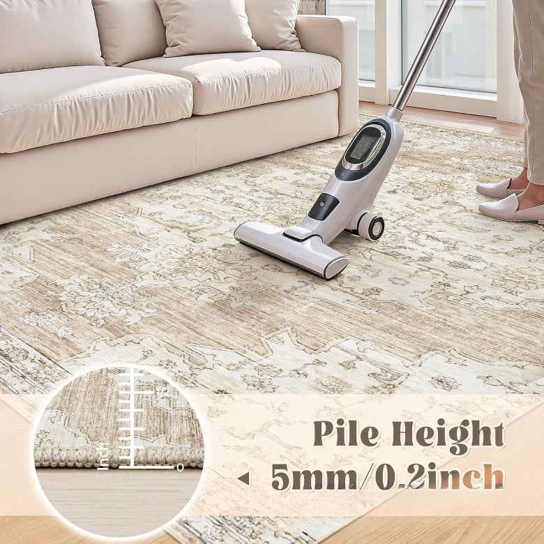 Cross-border non-slip living room carpet floor mat dirt-resistant and easy to take care of American bedroom sofa coffee table blanket bedside short cashmere blanket