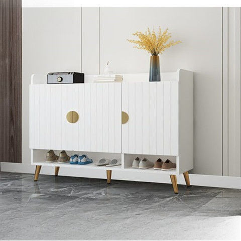 Light luxury shoe cabinet, large-capacity shoe cabinet at the entrance of the house, and the entrance cabinet. Modern style 2023 new shoe cabinet two-in-one