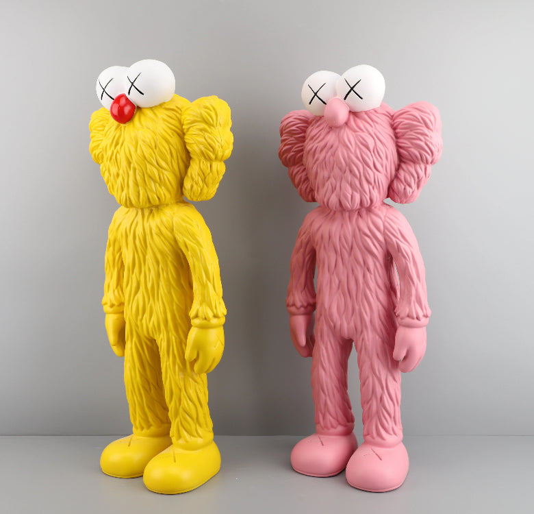 Haoke Chuangyi Modern Simple Cartoon Sesame Street Large Doll Ornament Living Room TV Cabinet Next to Sofa Model Room