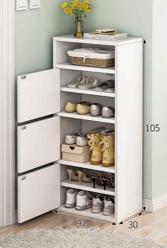 Simple and modern small apartment entry door shoe cabinet entrance cabinet large capacity shoe cabinet household e****mical storage shoes