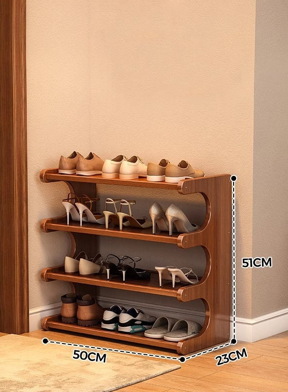 Simple shoe rack, indoor dustproof and e****mical dormitory at the entrance of the home, multi-layer shoe rack, dustproof storage artifact, shoe cabinet