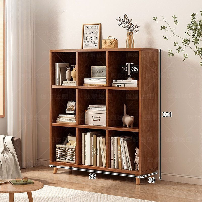 Simple Bookshelf Floor-to-ceiling Household Simple Shelf Locker Simple Modern Student Bookshelf Bookshelf Office Cabinet