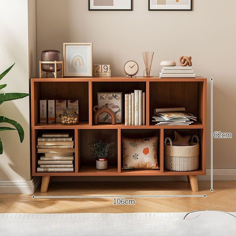 Simple Bookshelf Floor-to-ceiling Household Simple Shelf Locker Simple Modern Student Bookshelf Bookshelf Office Cabinet