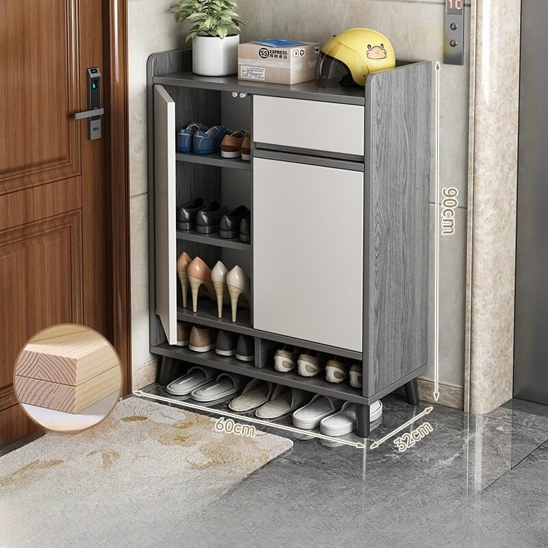 Simple and modern small apartment entry door shoe cabinet entrance cabinet large capacity shoe cabinet household e****mical storage shoes