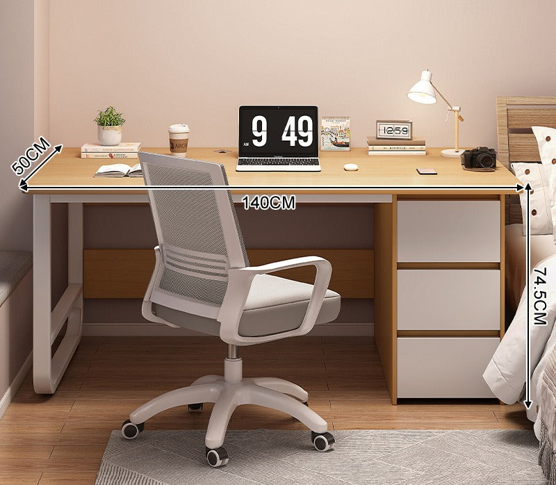Computer desk Bedroom Home student writing desk Adult desk Simple modern rectangular table Workbench