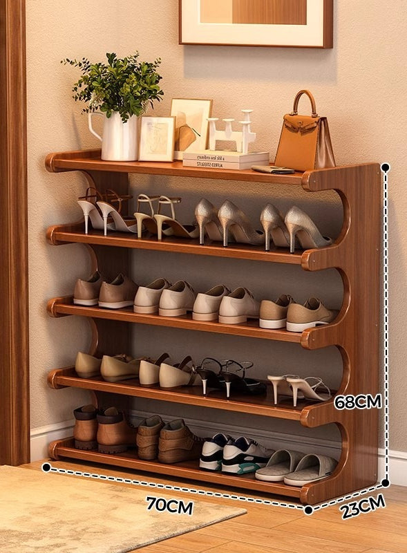 Simple shoe rack, indoor dustproof and e****mical dormitory at the entrance of the home, multi-layer shoe rack, dustproof storage artifact, shoe cabinet