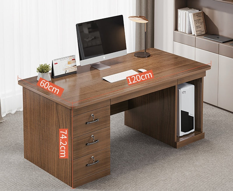 Desk Unit Computer Desk Desktop Simple Modern Desk and Chair Combination Office Staff Boss Desk Household Desk
