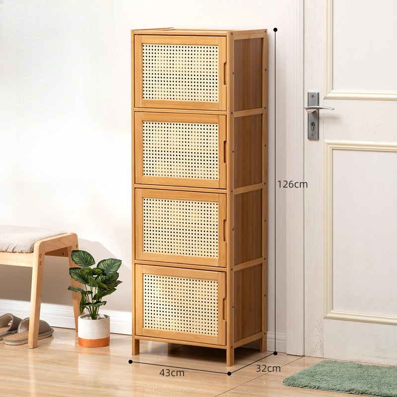 Shoe cabinet high vertical entry cabinet integrated entrance cabinet shoe rack multi-layer door entry shoe rack at the door dust-proof