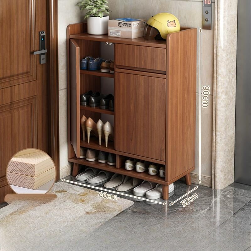 Simple and modern small apartment entry door shoe cabinet entrance cabinet large capacity shoe cabinet household e****mical storage shoes