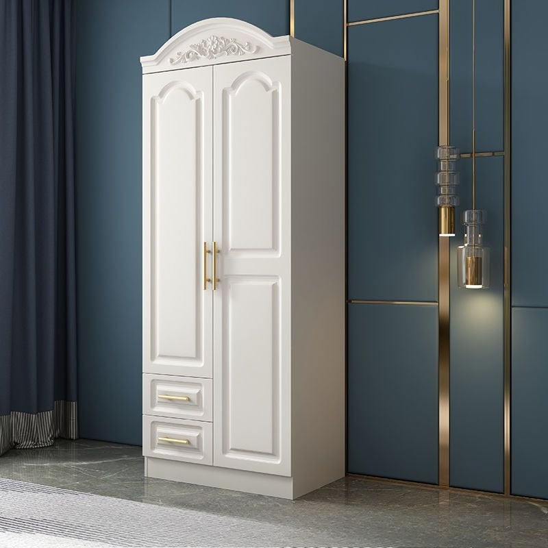 European wardrobe simple modern rental room plate wardrobe household bedroom furniture combination cabinet storage wardrobe