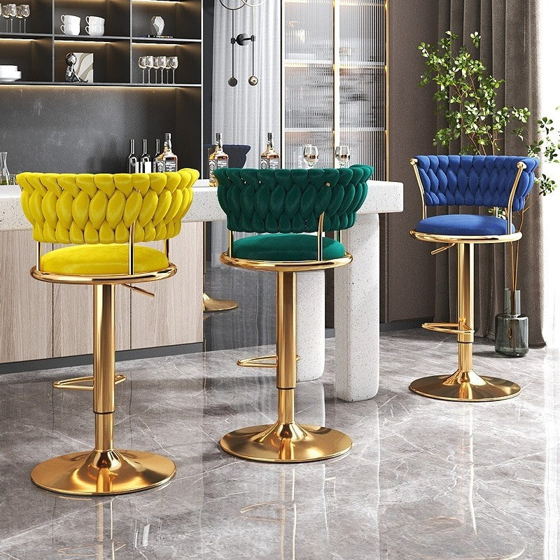 Bar chair lift chair bar front desk stool household high bar stool checkout page bar chair high stool backrest round stool