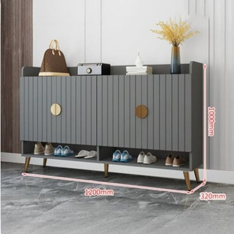 Light luxury shoe cabinet, large-capacity shoe cabinet at the entrance of the house, and the entrance cabinet. Modern style 2023 new shoe cabinet two-in-one