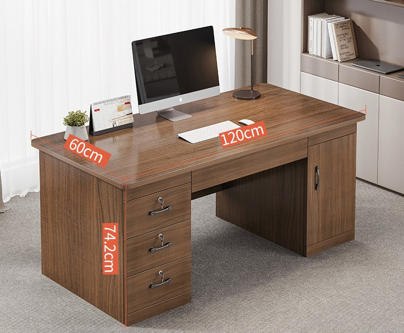 Desk Unit Computer Desk Desktop Simple Modern Desk and Chair Combination Office Staff Boss Desk Household Desk