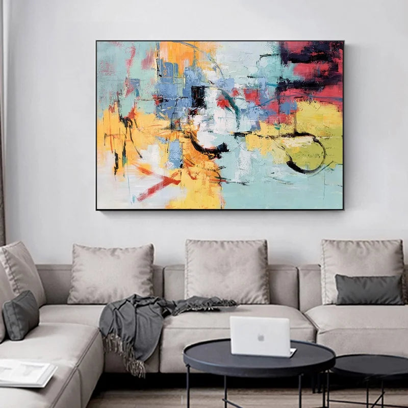 Abstract Paintings Decorative Painting Acrylic Wall Art 100% Handmade Canvas Painting