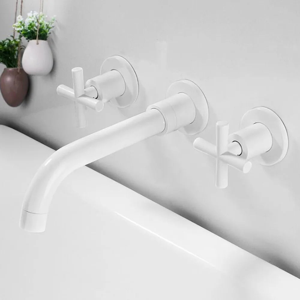 Factory Customized High-end Various Colors Embedded Double Basin Faucet