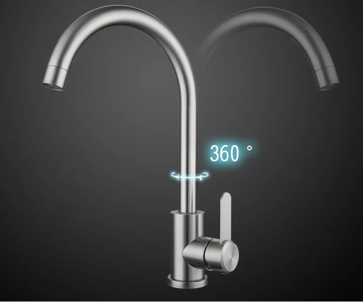 China's Popular 304 Stainless Steel Kitchen Sink Faucet