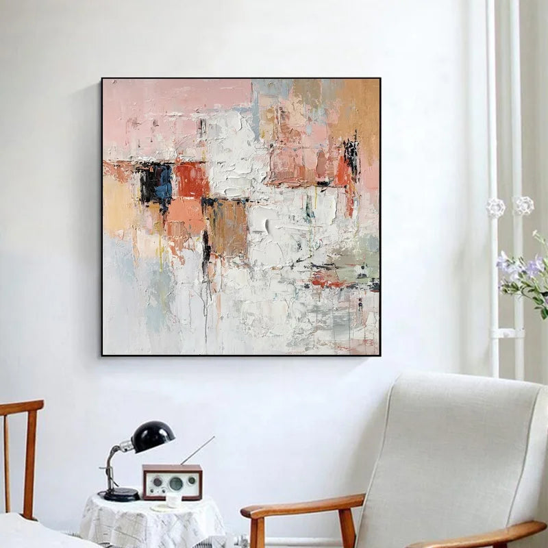Wholesale Handmade Painting Canvas Hand Painted Doodle for Wall Live Room Oil Canvad Painting Other Paintings